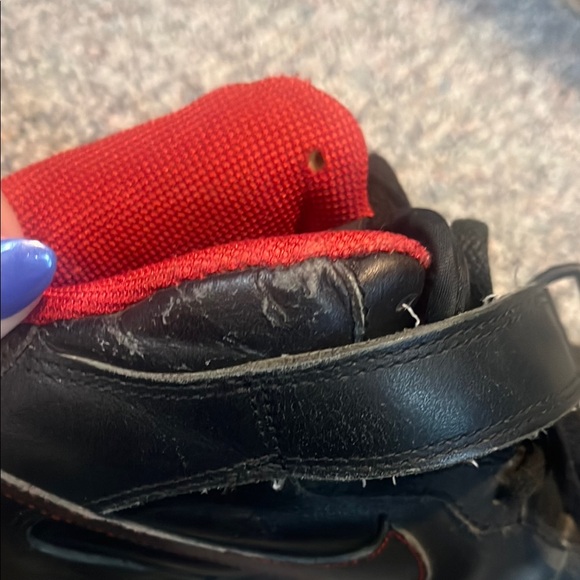 Vintage Black and Red Jordan High Top Sneakers - Picture 6 of 8